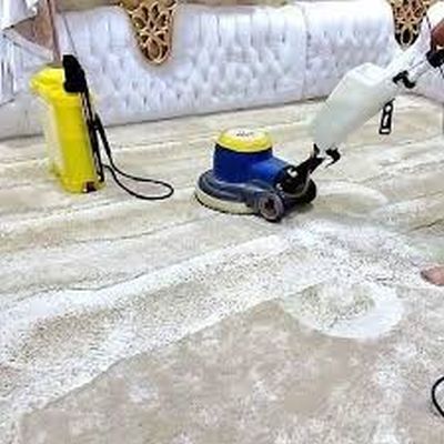 تعطير وتعقيم سجاد المساجد بالقويعية