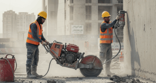 قص وتخريم الخرسانه بحى الشفا