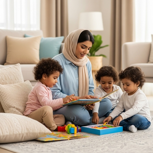 مربيه وجليسه اطفال في تبوك