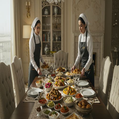 عاملات بالشهر جدة