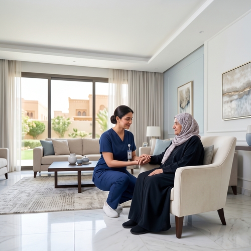 ممرضة منزلية مقيمة بالرياض